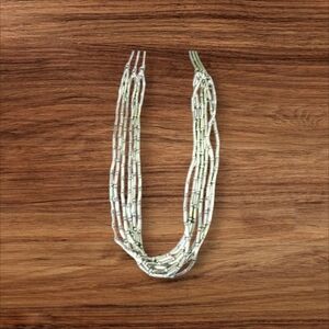 Copper Stone multi-strand necklace